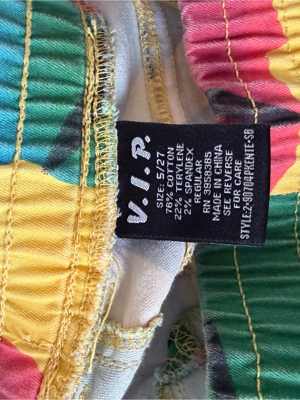 VIP Colorblock Cargo Pants - Picture 4 of 4